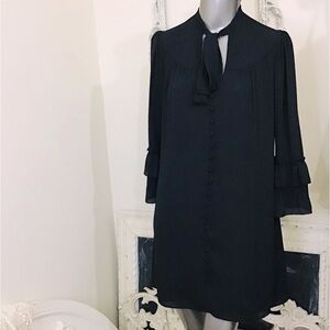 Bailey/44 Tie Neck Dress
